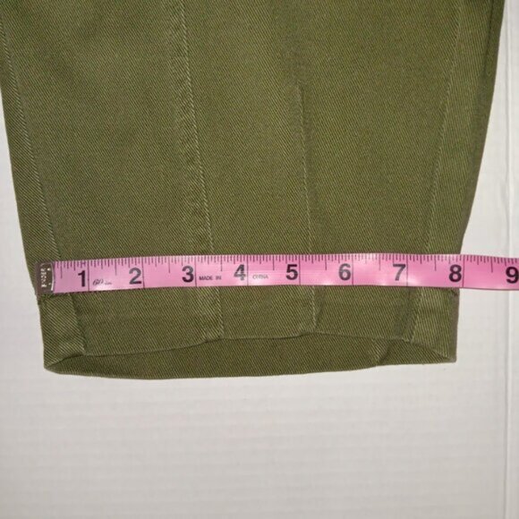 KNOX ROSE WOMEN'S VINE LEAF BUTTON FLY PANTS - Picture 2 of 14